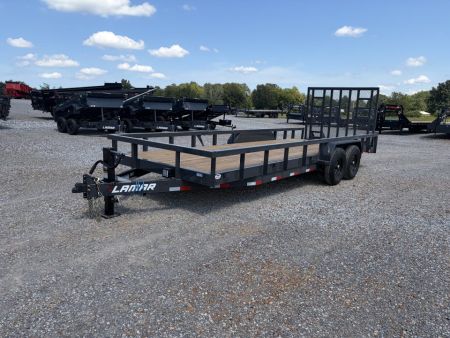 New 2027 Lamar 83" x 22' 14K GVWR Utility Trailer