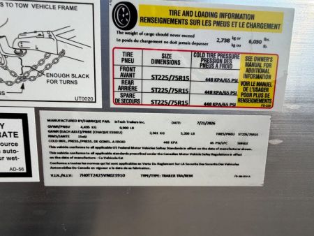 New 2027 8.5X24 iNTECH Racing Trailer
