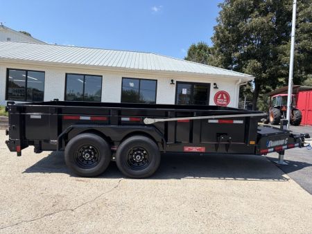 New 2027 Diamond C 82x14' Dump, 2' Sides, 3-Way Gate, Ramps LPT207