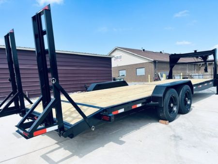New 2026 Nolan 7X24 17K Gooseneck Low Deck Equipment Trailer