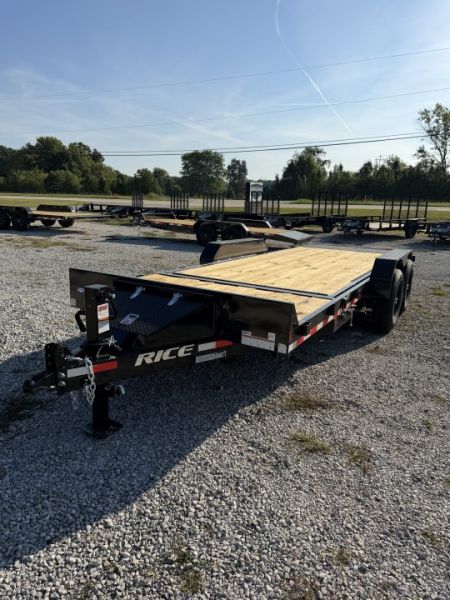 New 2026 Rice Trailers 83 X20' 14K Tilt Trailer