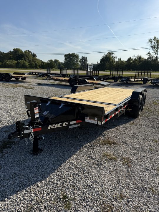 New 2026 Rice Trailers 83"X20' 14K Tilt Trailer