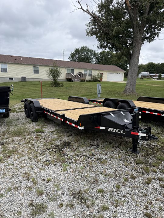 New 2026 Rice Trailers 83"X22 14K Tilt Trailer