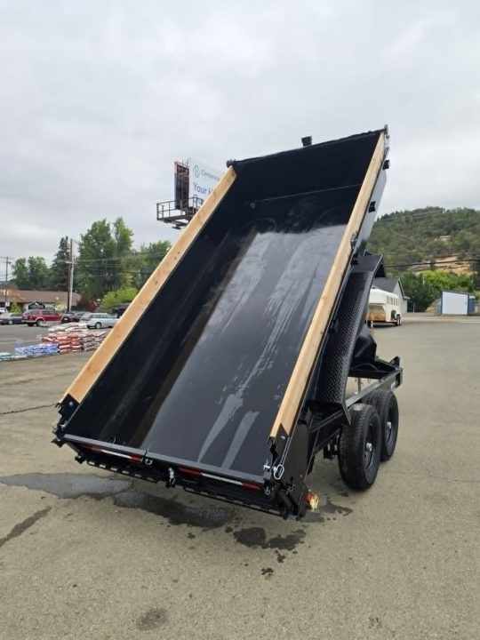 New SPREADER DUMP TRAILER 2027 DOUBLE A ELP147-14 7X14 TANDEM AXLE 15400 GVWR