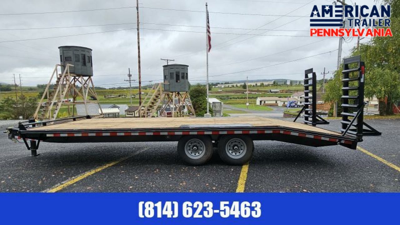 New Quality Pro Grade Pintle Deckover / 23' / 16K GVWR / Spare Tire Mount