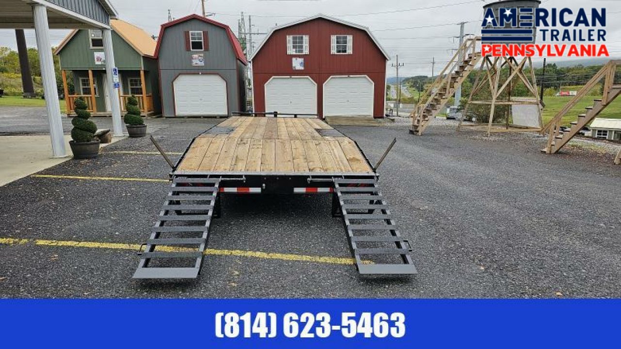 New Quality Pro Grade Pintle Deckover / 23' / 16K GVWR / Spare Tire Mount