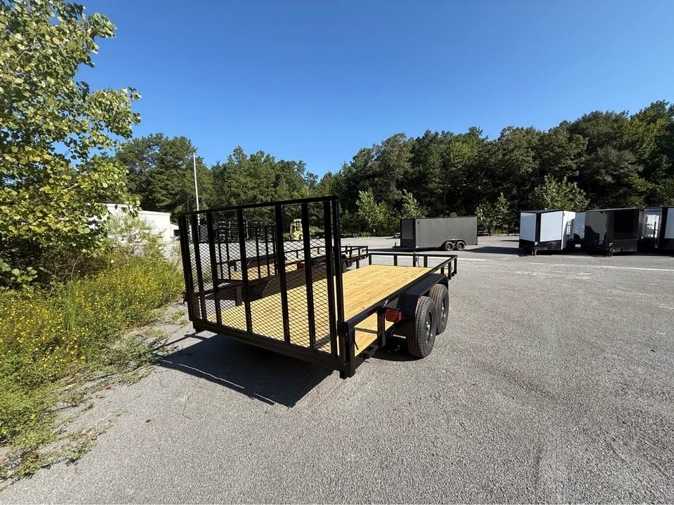 New 2026 Oak Ridge 7x16 10k Utility Trailer