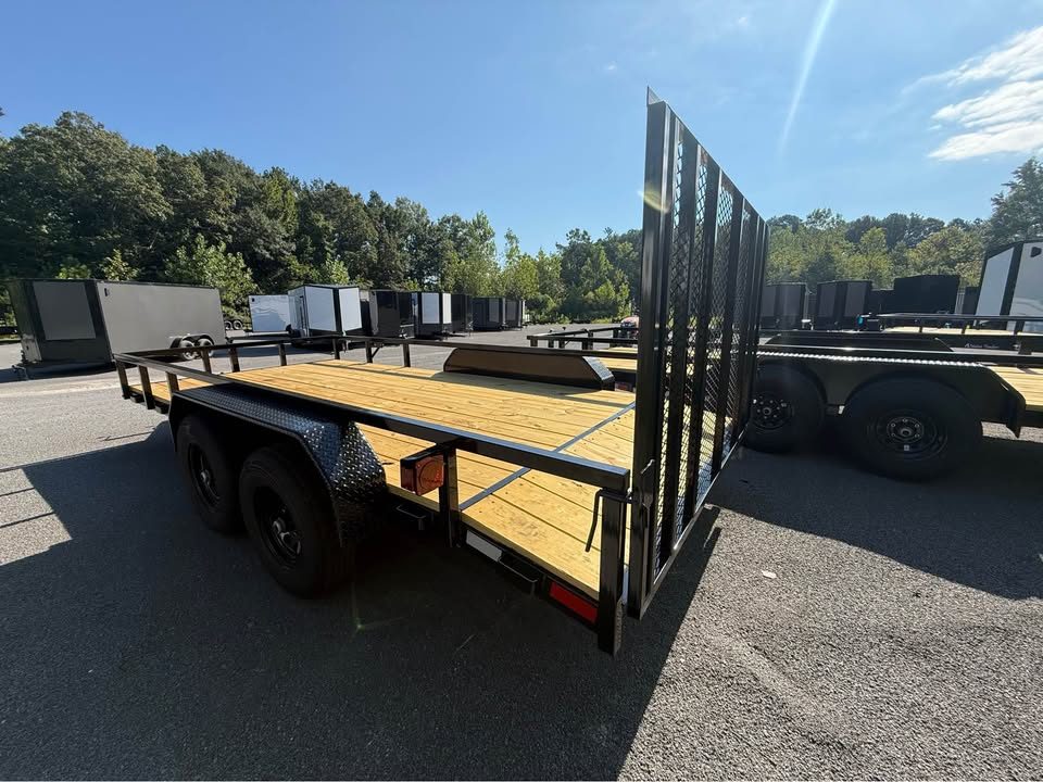 New 2026 Oak Ridge 7x16 10k Utility Trailer