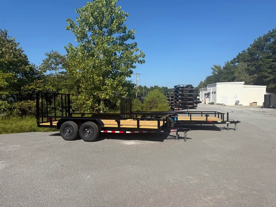 New 2026 Oak Ridge 7x16 10k Utility Trailer