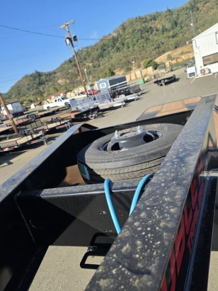 New 2027 Double A GHB208-30HBT GOOSENECK Equipment Trailer 30' W/HYDRAULIC DOVETAIL