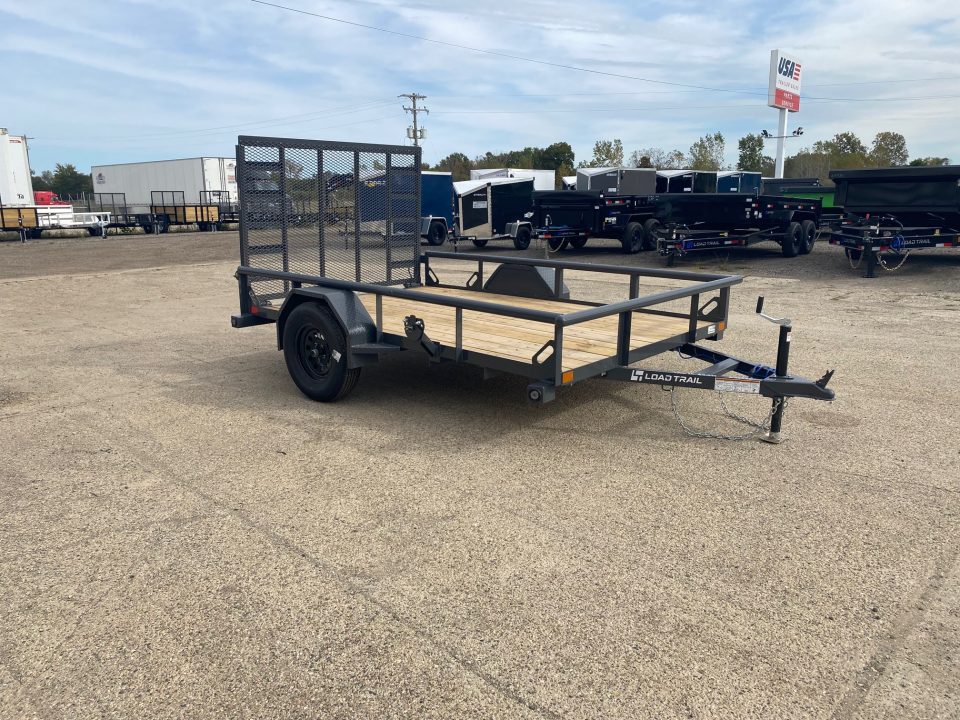 New 2026 Load Trail 77x10 Low Rail Side 3K Landscape Trailer