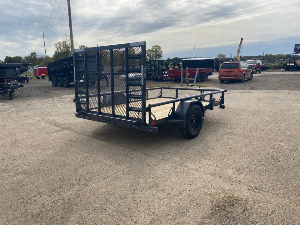 New 2026 Load Trail 77x10 Low Rail Side 3K Landscape Trailer