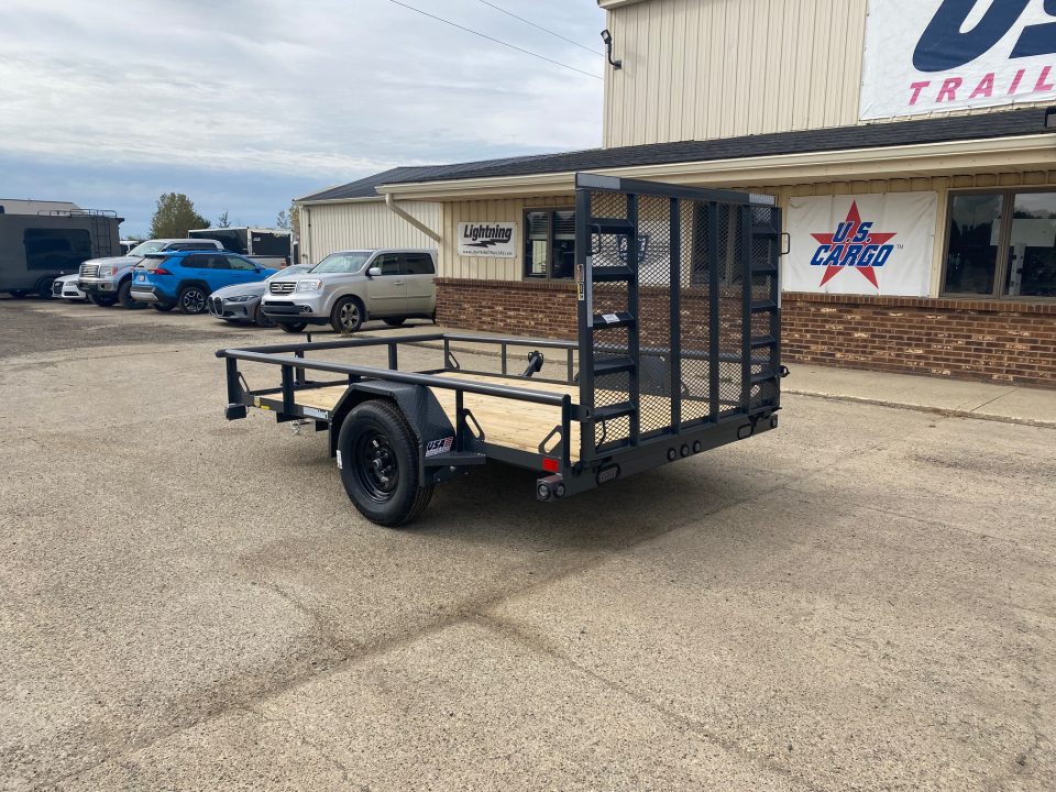New 2026 Load Trail 77x10 Low Rail Side 3K Landscape Trailer