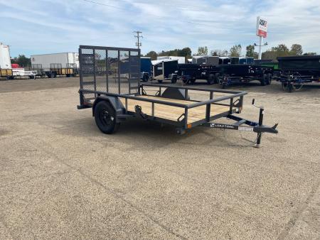 New 2026 Load Trail 77x10 Low Rail Side 3K Landscape Trailer