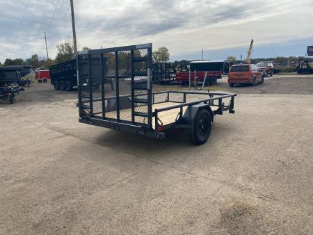 New 2026 Load Trail 77x10 Low Rail Side 3K Landscape Trailer
