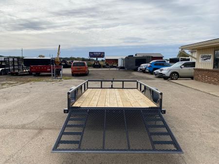 New 2026 Load Trail 77x10 Low Rail Side 3K Landscape Trailer