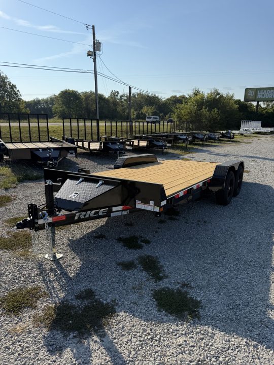 New 2026 Rice Trailers 82"X18' 10K Car Hauler