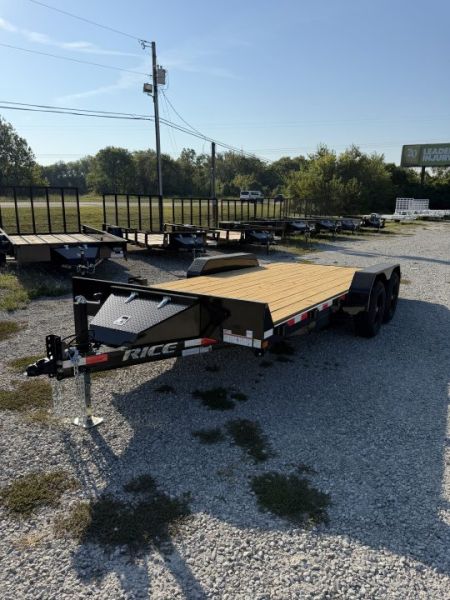 New 2026 Rice Trailers 82"X18' 10K Car Hauler