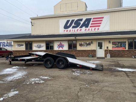 New 2026 Load Trail 83x20 I-Beam Frame Gravity Tilt 14k Tilt Trailer