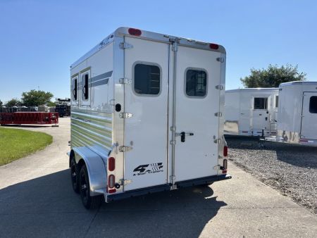 New 2027 4-Star Trailers 2 Horse Slant BP Horse Trailer