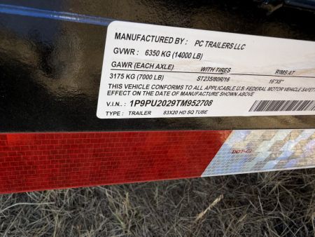 New 2026 P&C Trailers 83X Utility Trailer