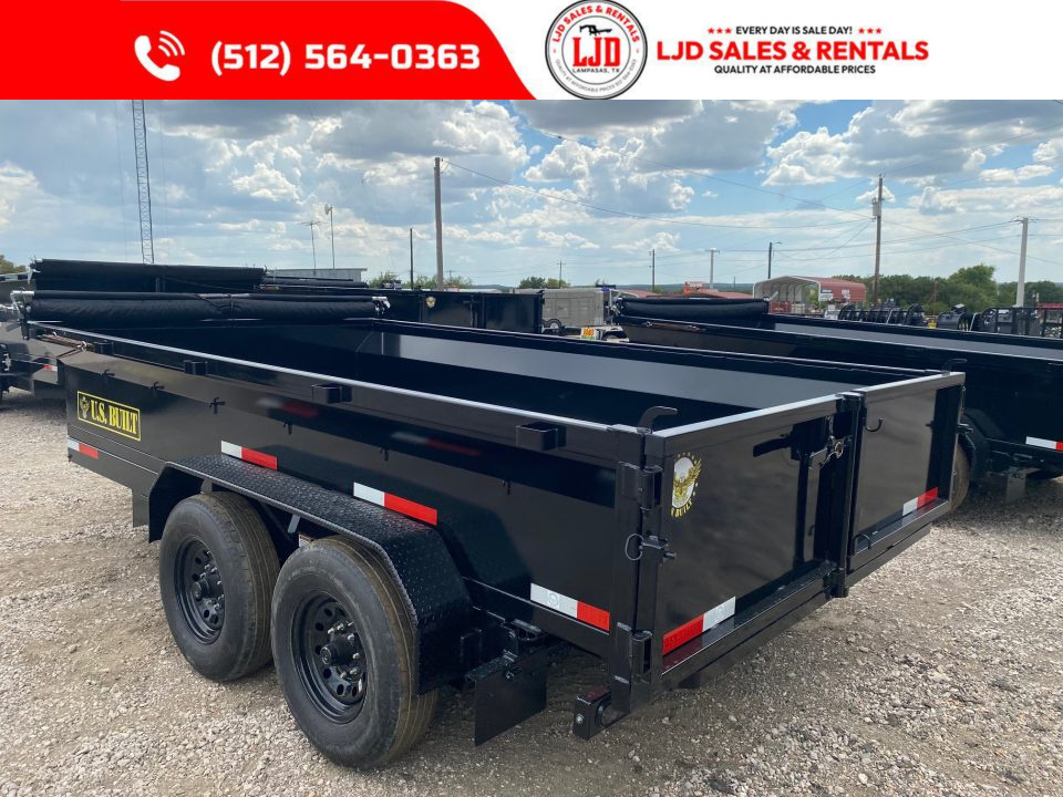 New 2026 Texas Pride - 7' X 14' 2' - Ramps - 14K Dump Trailer