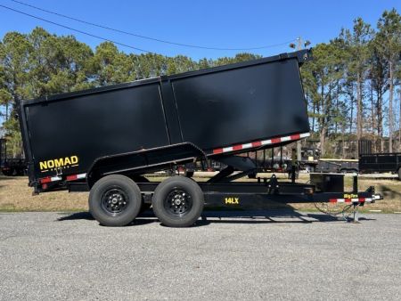 New 2027 Big Tex Trailers 14LXP4 Dump Trailer 7x14 with 7K Axles & 48" Sides