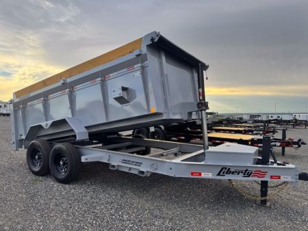 New 2027 Liberty 83x14 Dump Trailer 15400 GVW