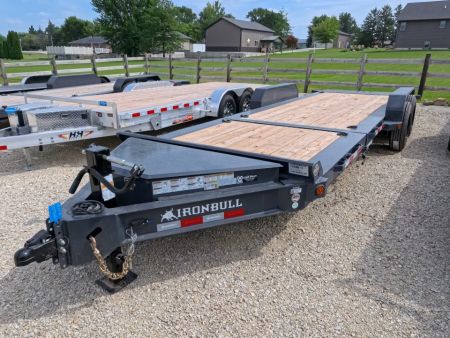 New 2027 Iron Bull 81 x 22 (16+6) TWB Tilt Trailer