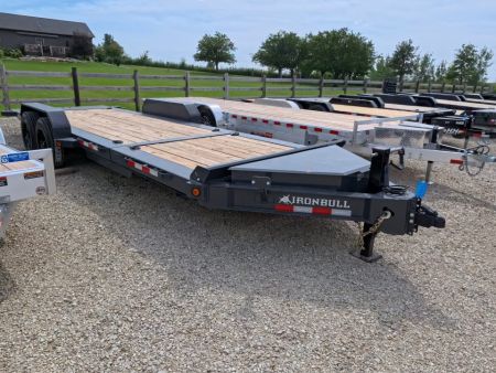 New 2027 Iron Bull 81 x 22 (16+6) TWB Tilt Trailer