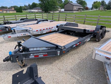 New 2027 Iron Bull 81 x 22 (16+6) TWB Tilt Trailer