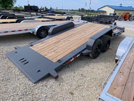 New 2027 Iron Bull 81 x 22 (16+6) TWB Tilt Trailer
