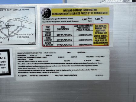 New 2027 8.5X28 inTech Race Trailer