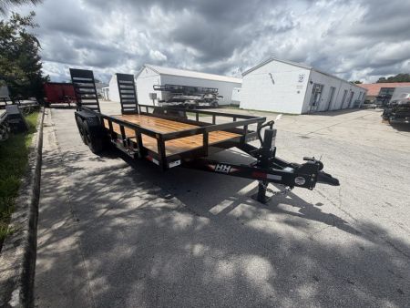 New 2027 H&H Trailers 14K 7X18 HD Utility Trailer