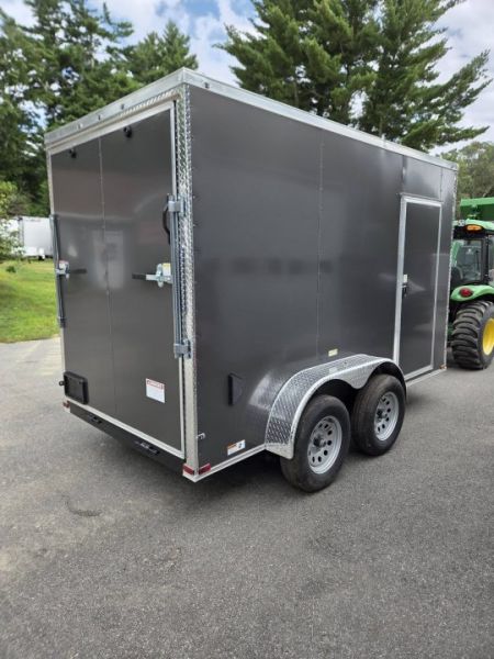 New 2026 One Stop 6x12 dual axle enclosed cargo trailer extra height Cargo / Enclosed Trailer