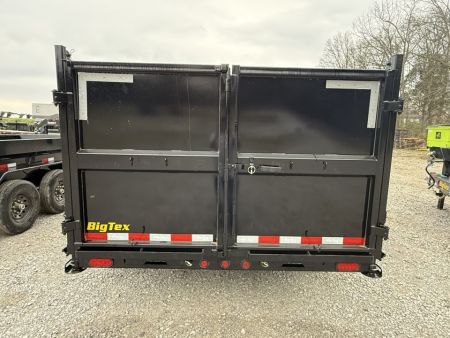New 2026 Big Tex Trailers 14TDX 16’ 5 STAGE TELESCOPIC DUMP TRAILER HYDRO JACK, LONG ARM TARP 14PLY TIRES