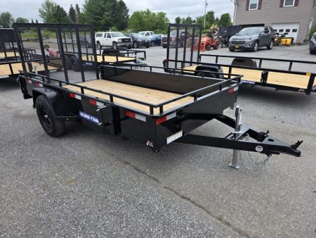 New 2025 Sure-trac Trailers 6X12 STEEL HIGH SIDE 3K STUSH7212-BP-030