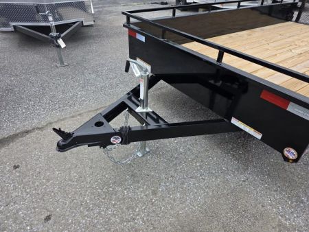 New 2025 Sure-trac Trailers 6X12 STEEL HIGH SIDE 3K STUSH7212-BP-030