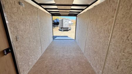 New 2026 ITI Cargo SE 7x12 Enclosed 3.5K Cargo Trailer BARN DOORS & LADDER RACK