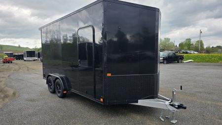 New 2026 Nitro 7.5x16 Sport Cargo Black Out w/ Rear Canopy, Extra Height, D-Rings & Alloy Wheels