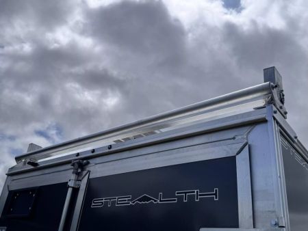 New 2026 Stealth Trailers 7X16 STEALTH ALUMINIUM ULTIMATE CONTRACTOR 7K w/BARN DOORS & RAMPS