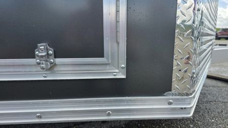 New 2026 Stealth Trailers 8.5x16 XLT Pro 7K Aluminum Enclosed Car Hauler w/HD Rear Ramp Door, Aluminum Composite Panels