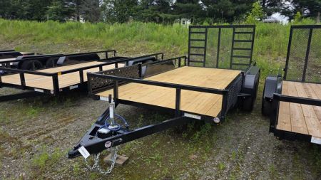 New 2026 Sure-trac Trailers 7 x 14 Tube Top ATV 7K ST-UTV8214-070