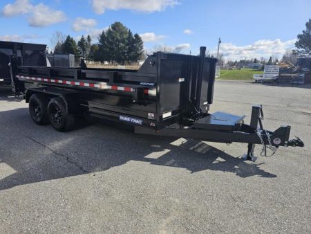 New 2026 Sure-trac Trailers 7X16 14k ST8216TLDD-B-140 - Telescopic