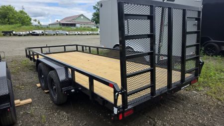 New 2026 Sure-trac Trailers 7x18 TUBE TOP UTILITY 7K ST-UTT8218-070