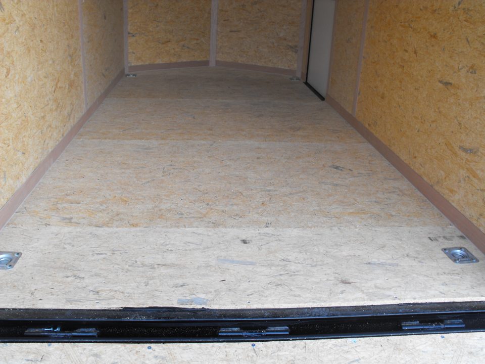 New Enclosed Trailer 7 x 14 Ramp 7' Interior 7K Charcoal 080 Polycore