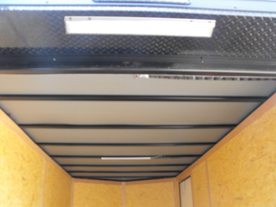 New Enclosed Trailer 7 x 14 Ramp 7' Interior 7K Charcoal 080 Polycore
