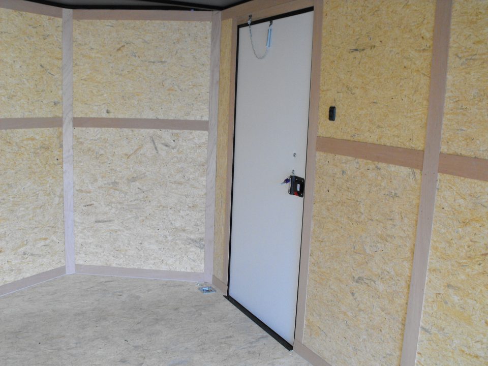 New Enclosed Trailer 7 x 14 Ramp 7' Interior 7K Charcoal 080 Polycore