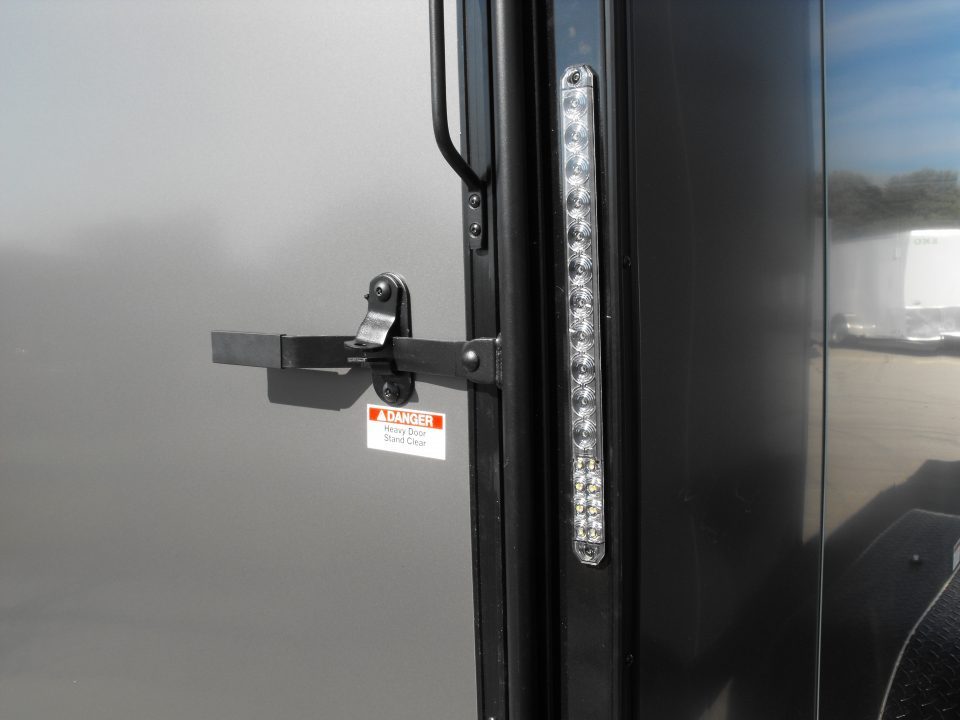 New Enclosed Trailer 7 x 14 Ramp 7' Interior 7K Charcoal 080 Polycore