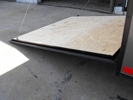 New Enclosed Trailer 7 x 14 Ramp 7' Interior 7K Charcoal 080 Polycore